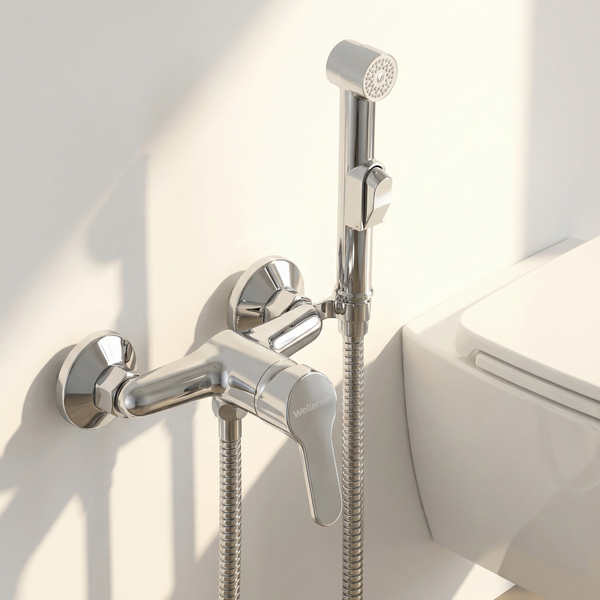 Гигиенический душ со смесителем Wellerein Silk 21SK80H