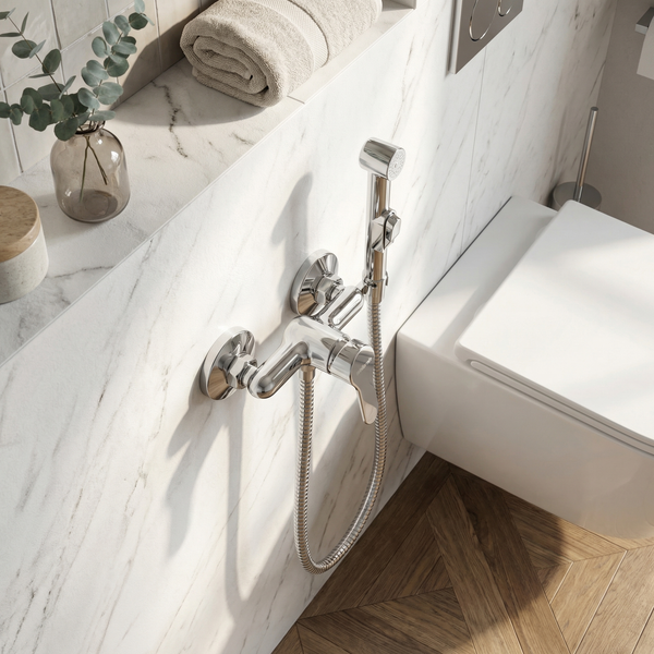 Гигиенический душ со смесителем Wellerein Silk 21SK80H