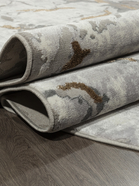 Ковер Merinos Palermo F289-OVAL-GRAY-GREEN