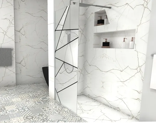 Душевая стенка Cerutti Spa Pick T90