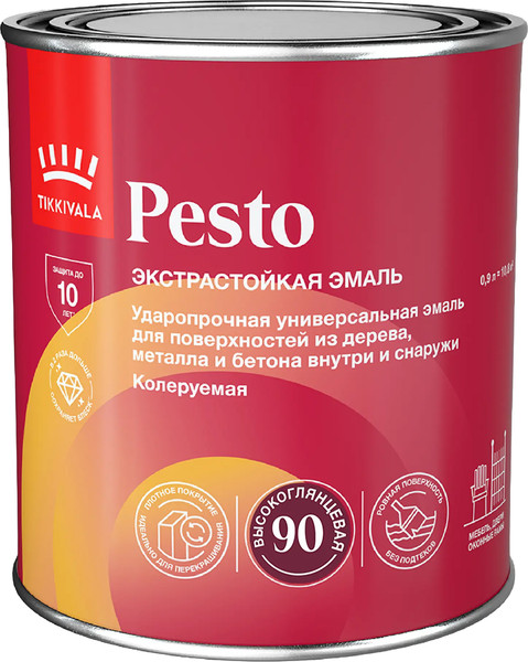Эмаль Tikkivala Pesto 90 С - фото