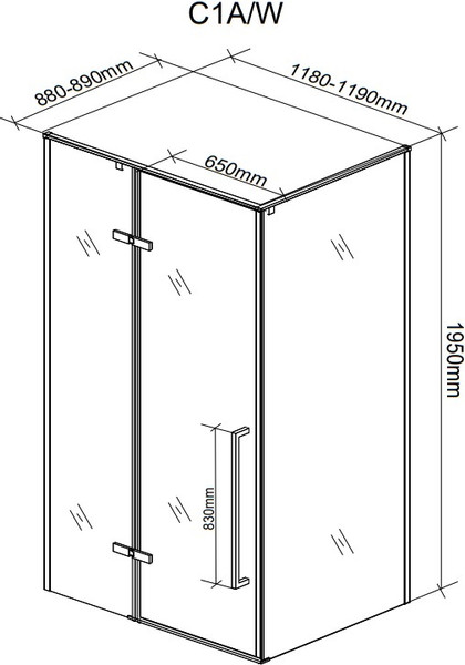 Душевой уголок Cerutti Spa C1A