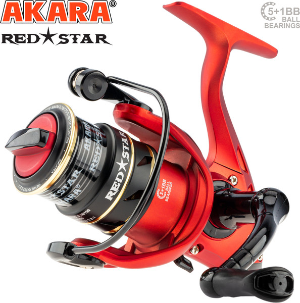 Катушка безынерционная Akara Red Star 1000 5+1bb / ARS1000-6