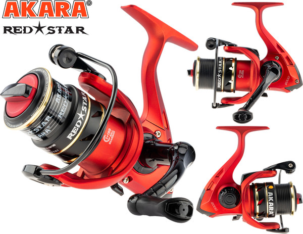 Катушка безынерционная Akara Red Star 2000 5+1bb / ARS2000-6
