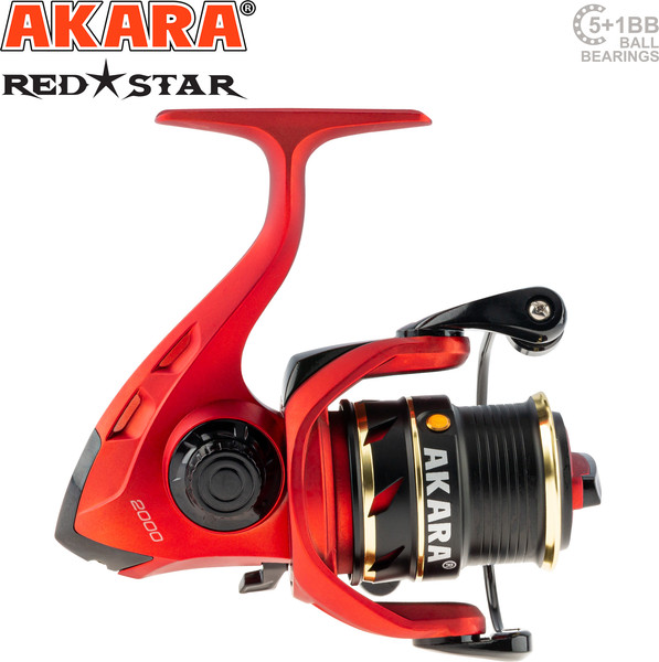 Катушка безынерционная Akara Red Star 2000 5+1bb / ARS2000-6