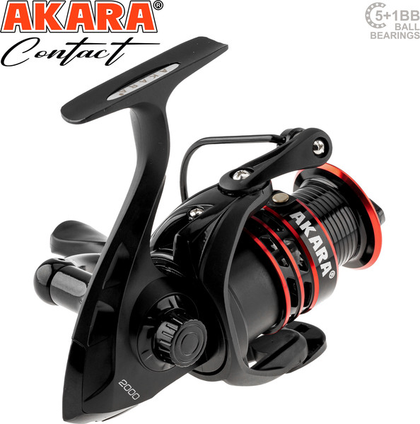 Катушка безынерционная Akara Contact 1000 5+1bb / ACO1000-6