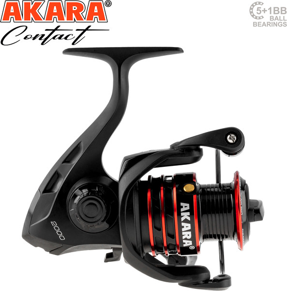 Катушка безынерционная Akara Contact 1000 5+1bb / ACO1000-6