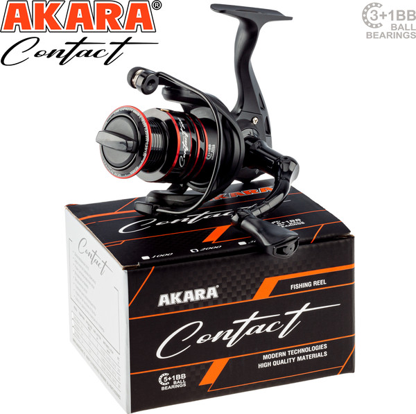 Катушка безынерционная Akara Contact 1000 5+1bb / ACO1000-6