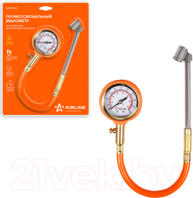 Манометр шинный Airline APR-M-03