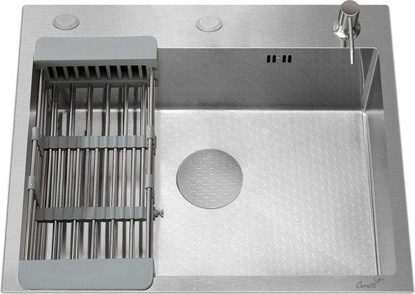 Мойка кухонная Cerutti Spa GLORIA50 nano embos / CT11255 - фото