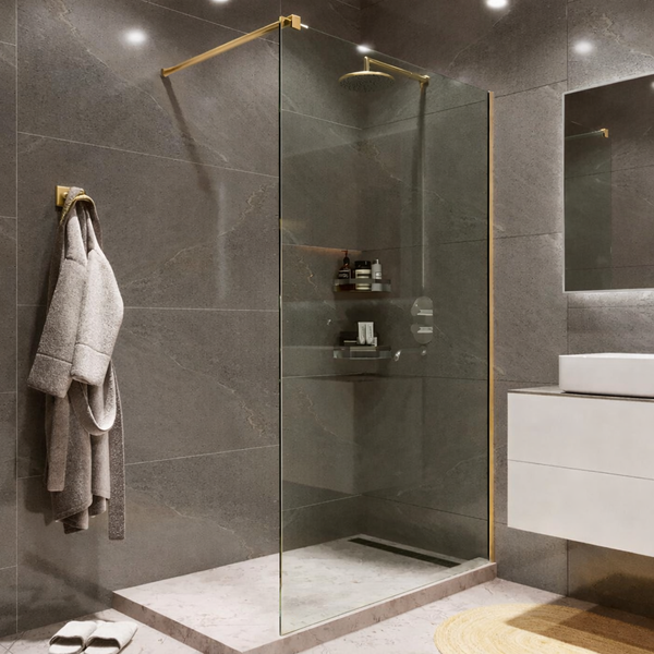 Душевая стенка Benetto BEN-602 MG C 90х200