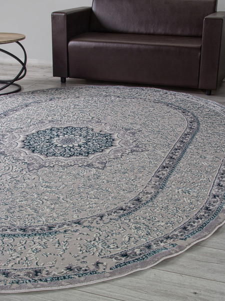 Ковер Merinos Palermo F294-OVAL-GRAY