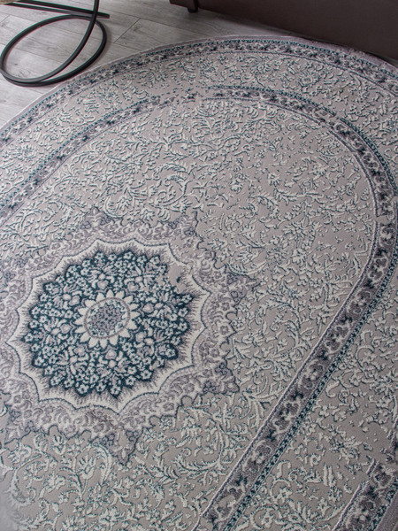 Ковер Merinos Palermo F294-OVAL-GRAY