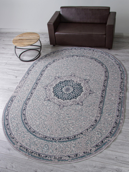Ковер Merinos Palermo F294-OVAL-GRAY