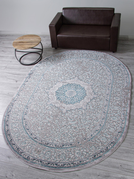 Ковер Merinos Palermo F294-OVAL-GRAY