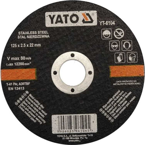 Отрезной диск Yato YT-6104 - фото