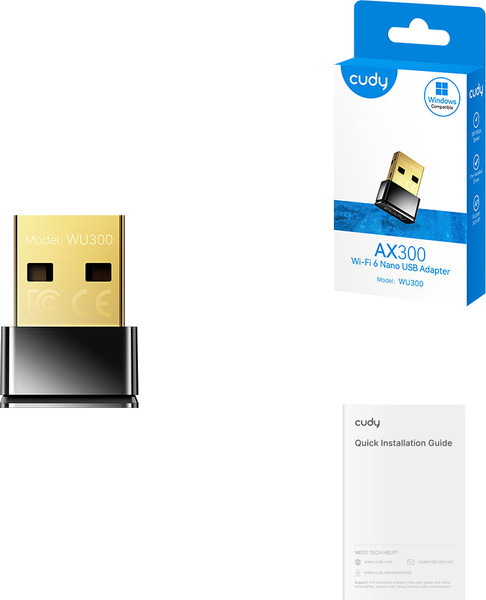 Wi-Fi-адаптер Cudy WU300