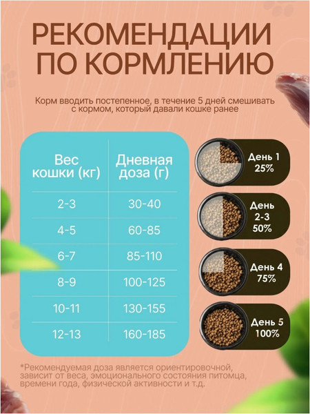 Сухой корм для кошек Ночной охотник Ягненок с облепихой