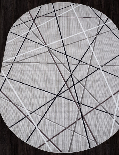 Ковер Merinos Silver F395-OVAL-GRAY