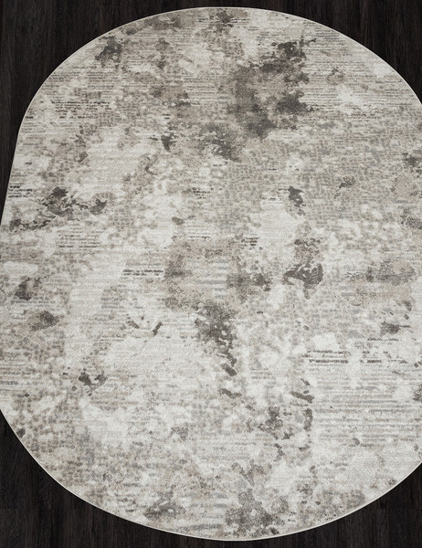 Ковер Merinos Tornado F152-OVAL-BEIGE-BROWN