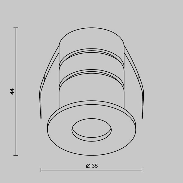 Светильник уличный Maytoni Cove O511DL-L2B4K