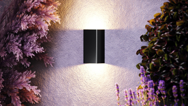 Бра уличное Maytoni Shell O505WL-L3B3K