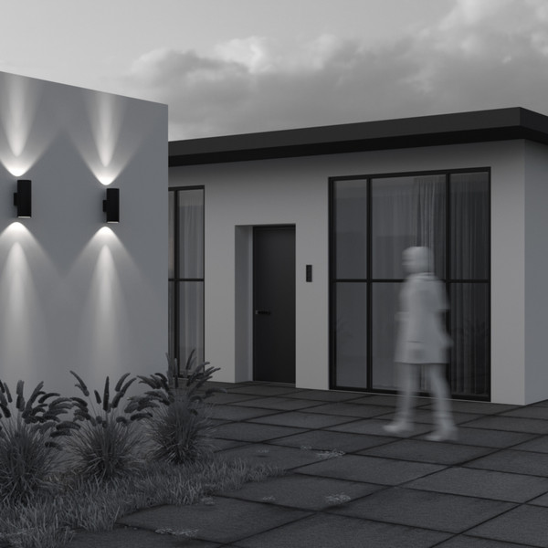 Бра уличное Maytoni Shim O514WL-L30B3K