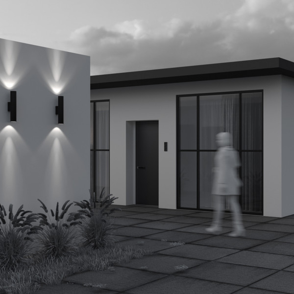 Бра уличное Maytoni Shim O514WL-L30B3K1