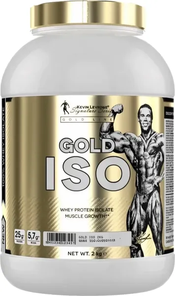 Протеин Kevin Levrone Gold Iso (2000г, белый шоколад/клюква) - фото