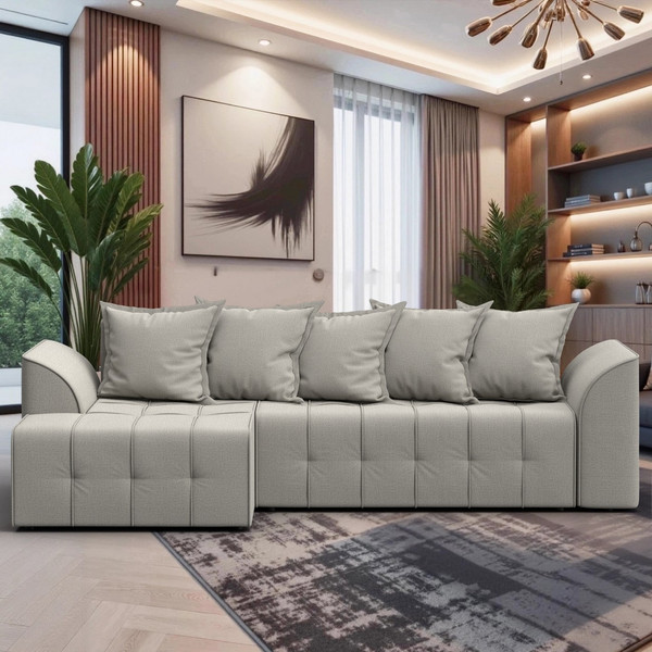 Диван угловой Лига Диванов Лига-113 угол левый / 136702L