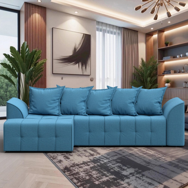 Диван угловой Лига Диванов Лига-113 угол левый / 136705L