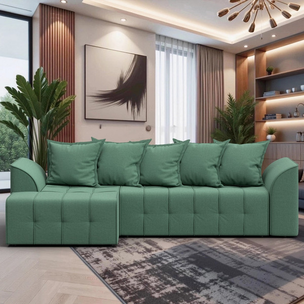 Диван угловой Лига Диванов Лига-113 угол левый / 136706L