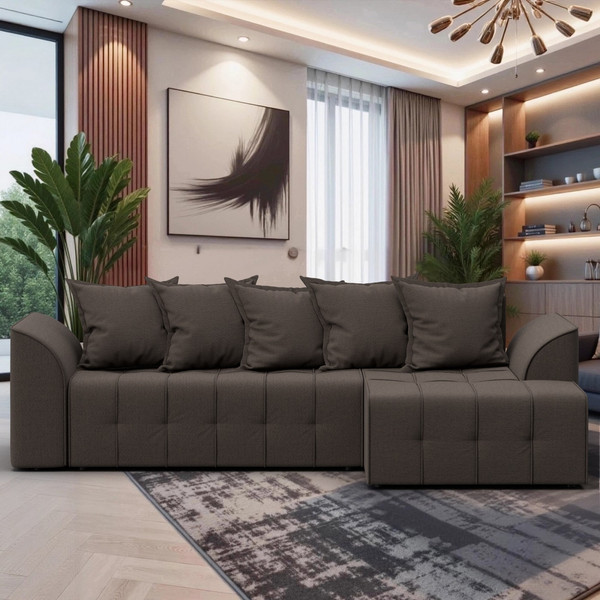 Диван угловой Лига Диванов Лига-113 угол правый / 136703