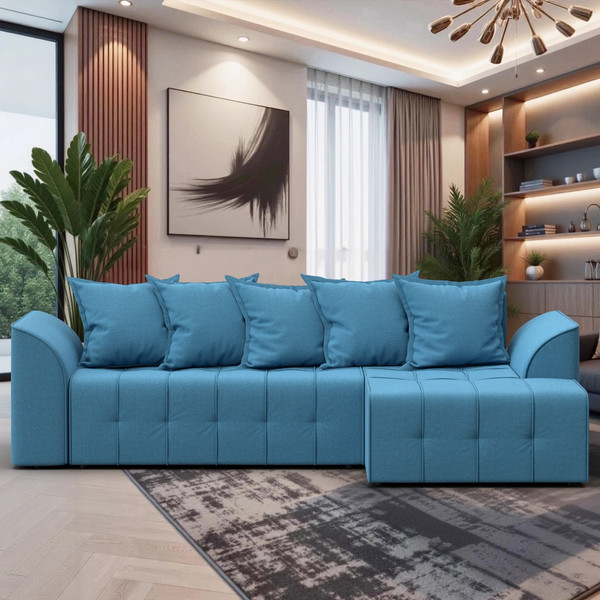 Диван угловой Лига Диванов Лига-113 угол правый / 136705