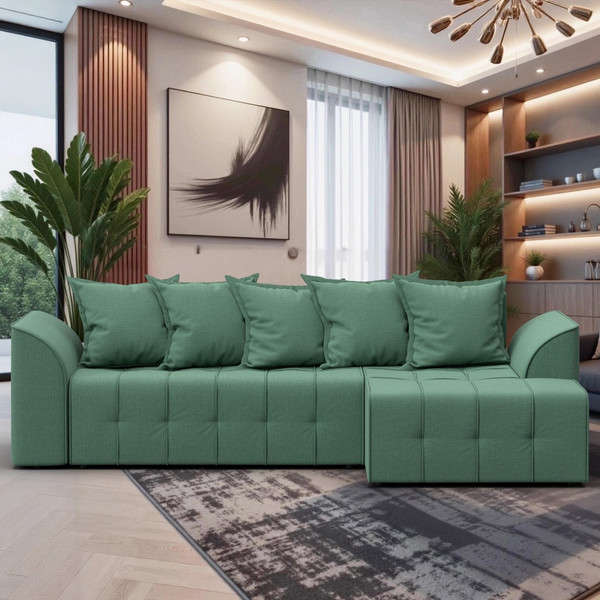 Диван угловой Лига Диванов Лига-113 угол правый / 136706