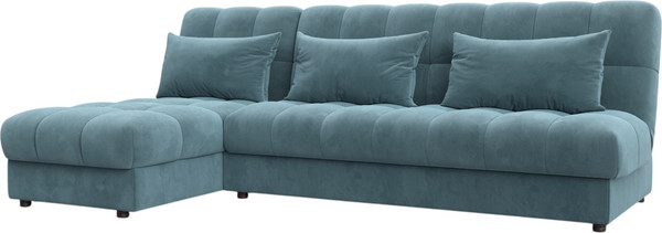 Диван угловой Лига Диванов Лига-116 НПБ угол левый / 136952L - фото