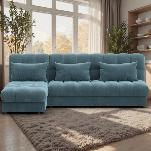 Диван угловой Лига Диванов Лига-116 НПБ угол левый / 136952L