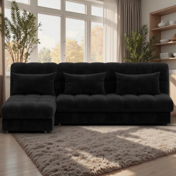 Диван угловой Лига Диванов Лига-116 НПБ угол левый / 136956L