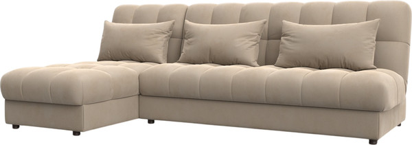 Диван угловой Лига Диванов Лига-116 НПБ угол левый / 136951L - фото