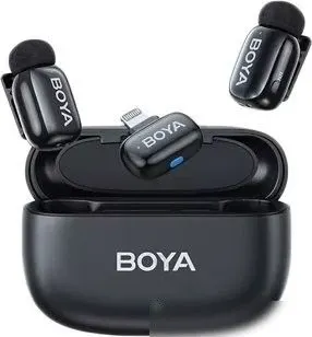 Радиосистема микрофонная BOYA Mini-14 с кейсом Type-C - фото