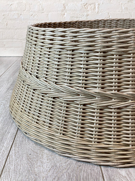 Юбка под елку GreenTerra Плетеная корзина 65см