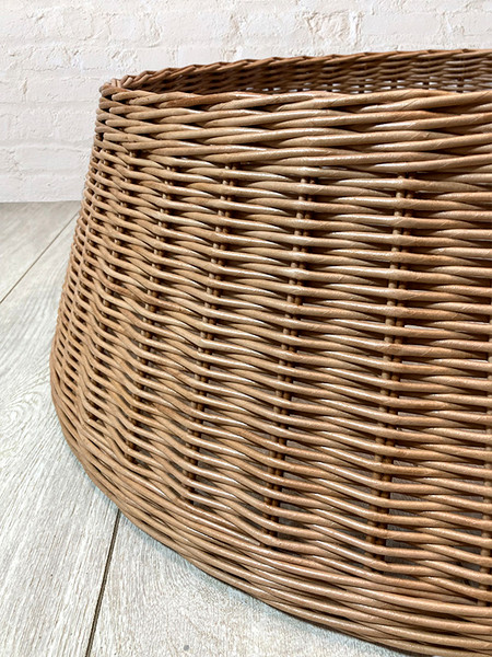 Юбка под елку GreenTerra Плетеная корзина 65см