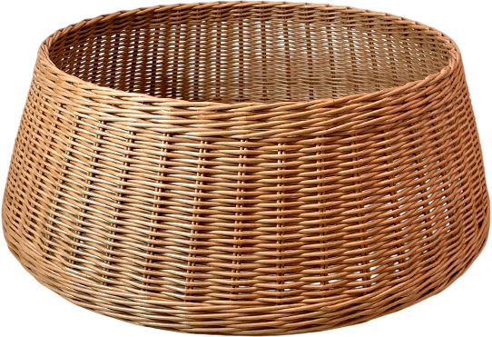 Юбка под елку GreenTerra Плетеная корзина 70см