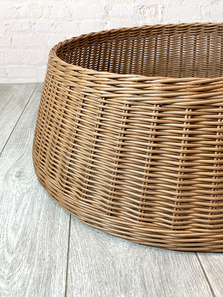 Юбка под елку GreenTerra Плетеная корзина 70см