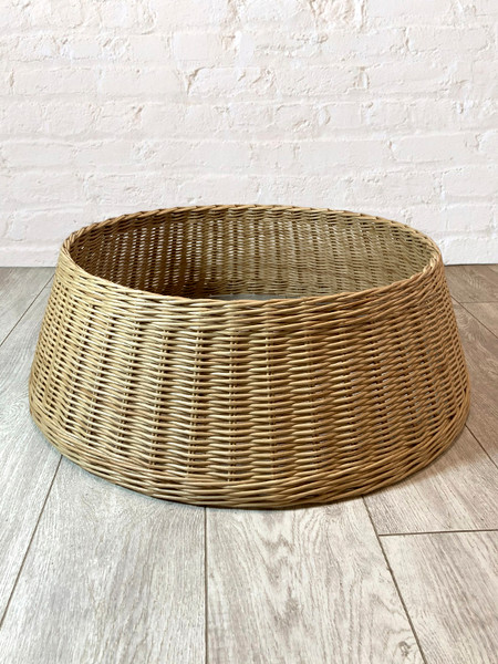 Юбка под елку GreenTerra Плетеная корзина 70см