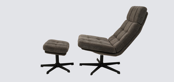 Кресло мягкое LAGOMA Леон с банкеткой