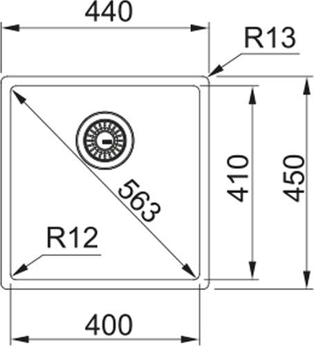 Мойка кухонная Franke BXX 210-40