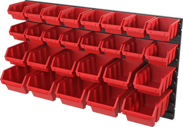 Набор лотков для метизов QBrick System Qbrick Regular Fixing Wall Set 4 / Z262572PG011 - фото