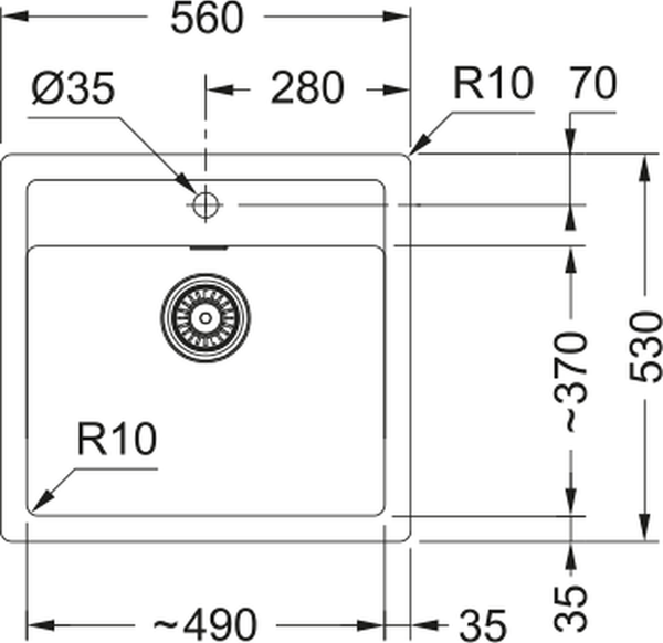 Мойка кухонная Franke SID 610-49