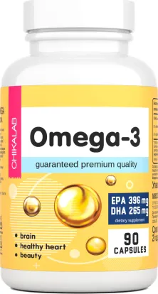 Жирные кислоты Chikalab Омега -3 - фото